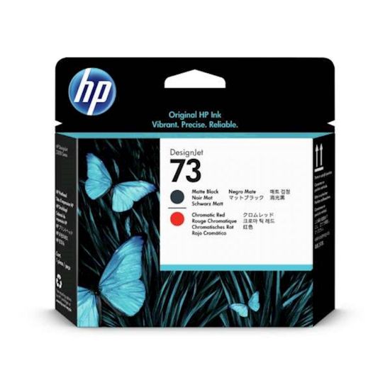 Slika GLAVA HP MATTE ČRNA IN CHROMATIC RDEČA 73 ZA Z3200