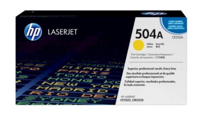 Slika TONER HP 504A RUMEN ZA COLOR LASER CP3525/CM3530 ZA 7.000 STRANI