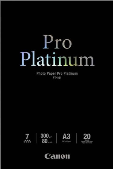 Slika Papir CANON PT-101 A3; A3 / gloss / 300gsm / 20 listov