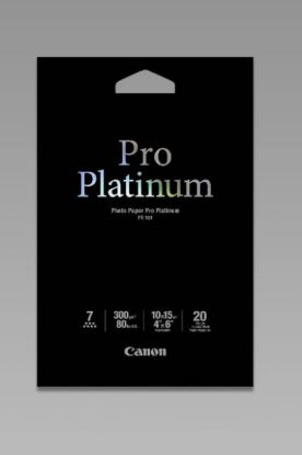 Slika Papir CANON PT-101s (10x15 cm); 10x15 / gloss / 300gsm / 20 listov