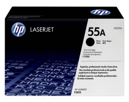 Slika TONER HP 55A ČRN ZA HP LASERJET P3015,P3015D/DN/X ZA 6.000 STRANI