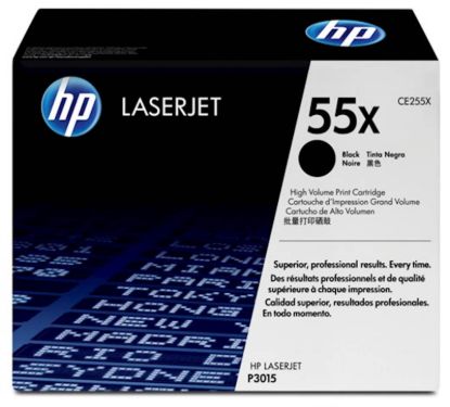 Slika TONER HP 55X ČRN ZA HP LASERJET P3015,P3015D/DN, MFP M525DN/F MFP M521 ZA 12.500 STRANI