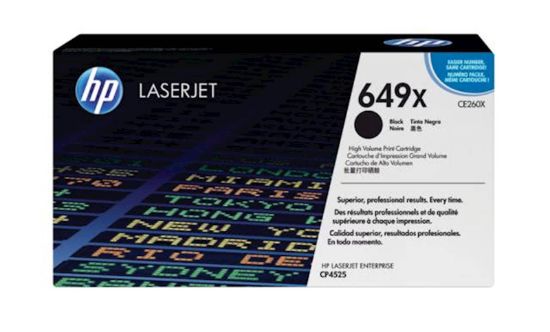 Slika TONER HP 649X ČRN ZA LJ CP4525 ZA 17.000 STRANI