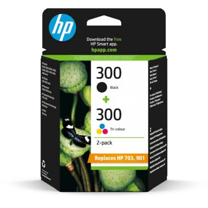 Slika KOMPLET ČRNIL HP 300 ČRNA IN BARVNA ZA Deskjet D2560/F4280