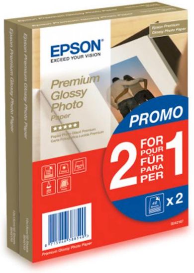 Slika PAPIR EPSON 10x15cm PREMIUM GLOSSY "BEST" PHOTO PAPER, 255 g/m2, 80 LISTOV