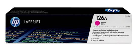 Slika TONER HP 126A MAGENTA ZA LJ CP1025, MFP M175NW/A ZA 1.000 STRANI