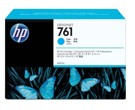 Slika ČRNILO HP 761 CYAN Designjet T7100 / T7200 400ml