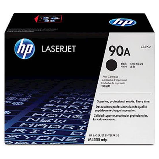 Slika TONER HP ČRN 90A ZA LASERJET M4555 MFP, M601N/DN, M603DN/N ZA 10.000 STRANI