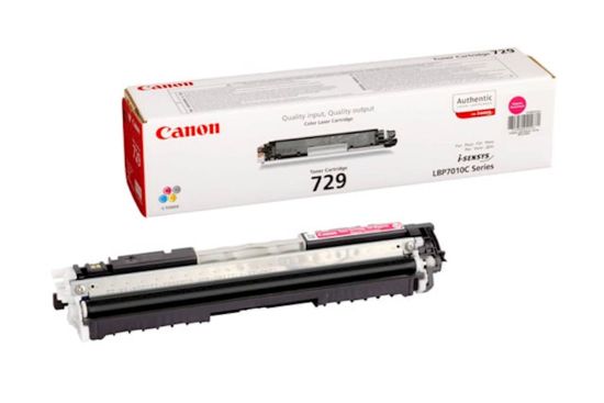 Slika TONER CANON CRG-729 MAGENTA ZA LBP7018C,7010C ZA 1.000 STRANI