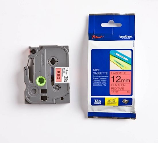 Slika TRAK BROTHER RDEČ - ČRN (12mm)