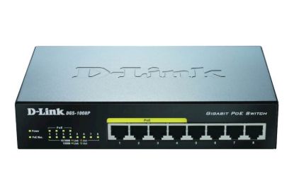 Slika Mrežno stikalo D-link DGS-1008P/E
