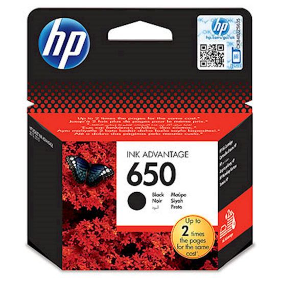 Slika ČRNILO HP ČRNO 650 za DeskJet Advantage 2515/3545 ZA 360 STRANI