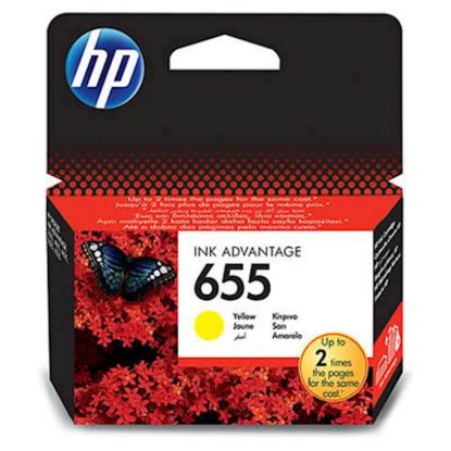 Slika ČRNILO HP RUMENO 655 ZA DESKJET Advantage 3525/4615/5525 ZA 600 STRANI