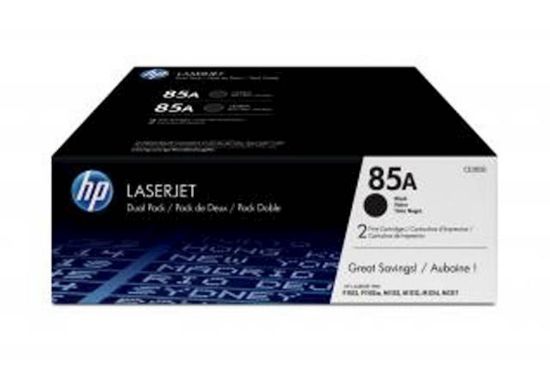 Slika TONER HP 85A ČRN DVOJNO PAKIRANJE ZA 2X 1600 STRANI