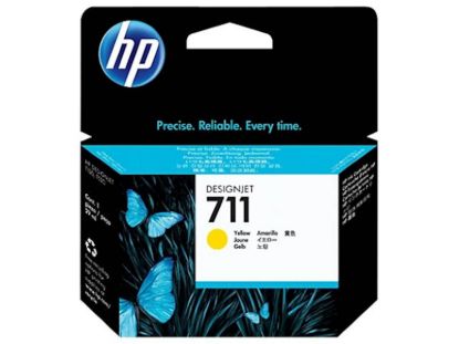 Slika ČRNILO HP 711 RUMENA 711 ZA DESIGNJET T520/T120 29ml     *czuk