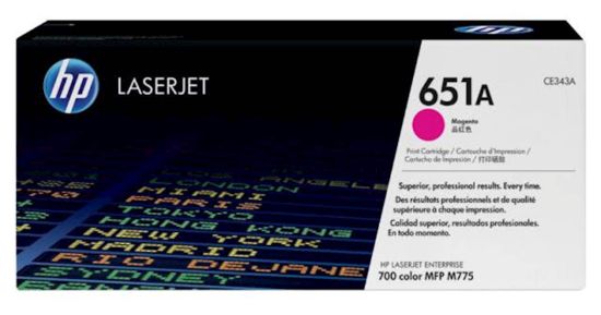 Slika TONER HP 651A MAGENTA ZA LJ ENTERPRISE MFP M775 ZA 16.000 STRANI