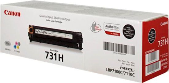 Slika TONER CANON CRG-731H ČRN ZA LBP7100C/7110C ZA 2.400 STRANI