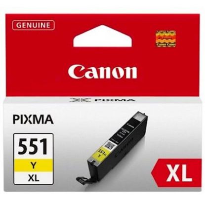 Slika ČRNILO CANON CLI-551 RUMENO XL ZA IP7250/MG5450 11ml