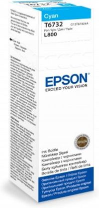 Slika ČRNILO EPSON CYAN 673 STEKLENIČKA ZA L800, L805, L810, L850, L1800 70ml