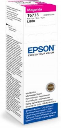 Slika ČRNILO EPSON MAGENTA 673 STEKLENIČKA ZA L800, L805, L810, L850, L1800 70ml