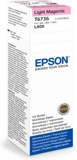 Slika ČRNILO EPSON SVETLA MAGENTA 673 STEKLENIČKA ZA L800, L805, L810, L850, L1800 70ml
