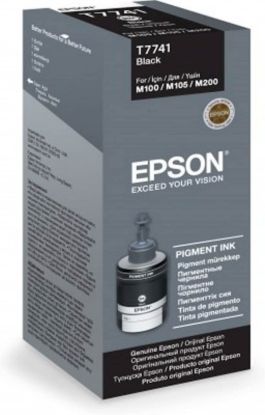 Slika ČRNILO EPSON ČRNO-PIGMENT STEKLENIČKA ZA M100, M105, M200, L655, L605, L1455 140ml