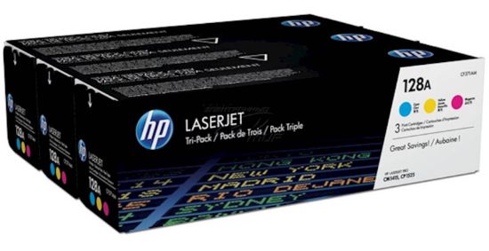 Slika TONER HP 128A BARVNI TRI PACK