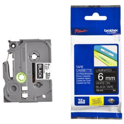Slika TRAK BROTHER ČRN - BEL  (6mm)