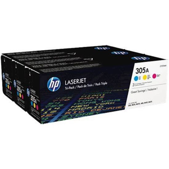 Slika TONER HP 305A BARVNI TRI PACK