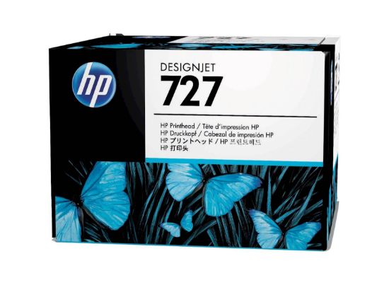 Slika GLAVA HP 727 CYAN, MAGENTA, RUMENA, SIVA, MATTE ČRNA, FOTO ČRNA