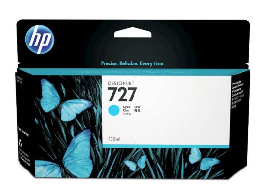 Slika ČRNILO HP CYAN 727 130ml ZA DESIGNJET T920/T1500 e 130ml