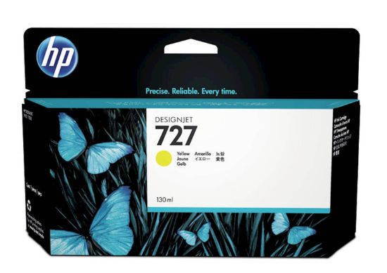 Slika ČRNILO HP RUMENO 727 130ml ZA DESIGNJET T920/T1500 e 130ml
