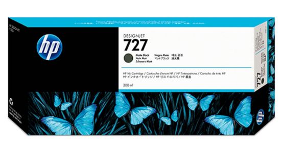 Slika ČRNILO HP MATTE ČRNA 727 300ml ZA DESIGNJET T920/T1500 e 300ml