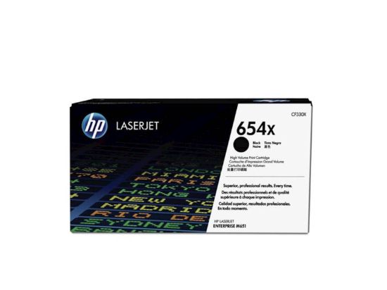 Slika TONER HP 654X ČRN ZA M651 ZA 20.500 STRANI