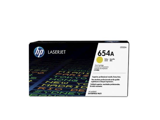 Slika TONER HP 654A RUMEN ZA M651 ZA 15.000 STRANI
