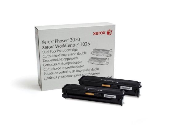 Slika TONER XEROX ČRN ZA PH3020/WC3025 ZA 2x1500 STRANI (DVOJNO PAKIRANJE)