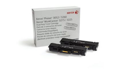 Slika TONER XEROX ČRN ZA PH3052/3260/WC3215/3225 ZA 2x3.000 STRANI