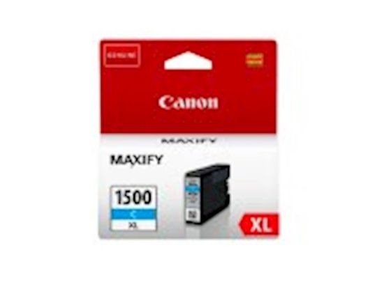 Slika ČRNILO CANON CYAN PGI-1500XLC MAXIFY MB2050/MB2350/MB2150/MB2750/MB2155/MB2755 12ml