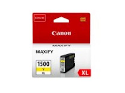 Slika ČRNILO CANON RUMENO PGI-1500XLY MAXIFY MB2050/MB2350/MB2150/MB2750/MB2155/MB2755 12ml
