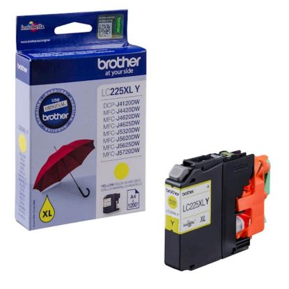 Slika ČRNILO BROTHER RUMENO ZA MFC J4620DW ZA 1.200 STRANI