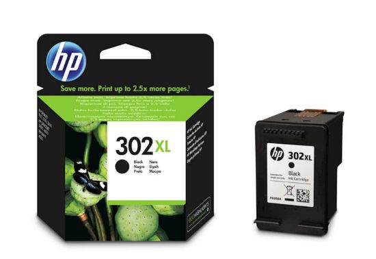 Slika ČRNILO HP ČRNO 302XL ZA Deskjet 2130 ZA 430 STRANI, 8,5ml