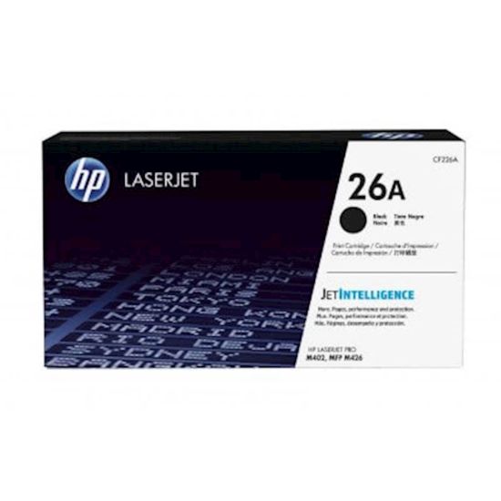 Slika TONER HP 26A ČRN ZA LJ PRO M402, MFP M426 ZA 3.100 STRANI