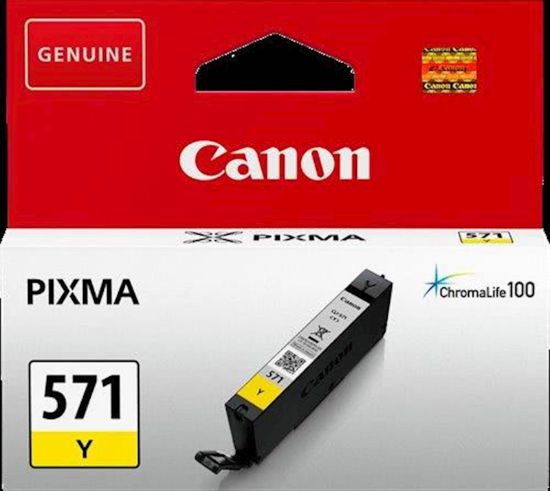 Slika ČRNILO CANON CLI-571 RUMENO ZA MG5750, 7ml