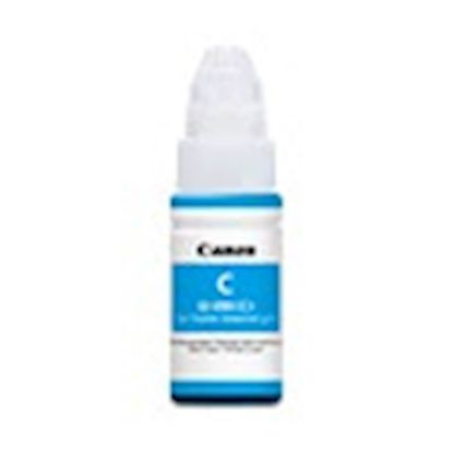Slika ČRNILO CANON CYAN STEKLENIČKA GI-490C ZA G1400, G2400, G3400, G4400 ZA 7.000 STRANI, 70m