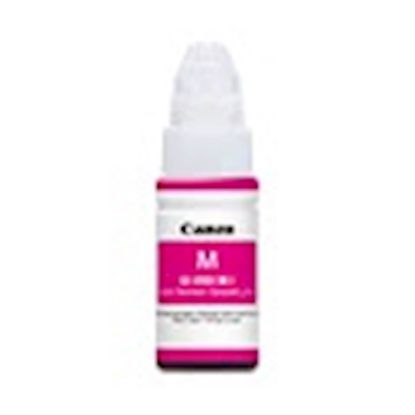 Slika ČRNILO CANON MAGENTA STEKLENIČKA GI-490M ZA G1400, G2400, G3400, G4400 ZA 7.000 STRANI