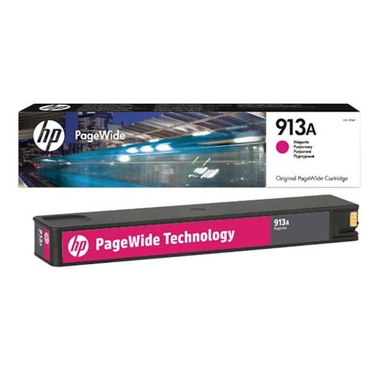 Slika ČRNILO HP MAGENTA 913A ZA PAGEWIDE 352,377,452,477 ZA 3.000 STRANI