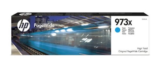 Slika ČRNILO HP CYAN 973X ZA PAGEWIDE 452,477,P55250 ZA 7.000 STRANI