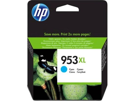 Slika ČRNILO HP CYAN 953XL ZA OfficeJet 8210/8218/8710/8715 ZA 1.450 STRANI