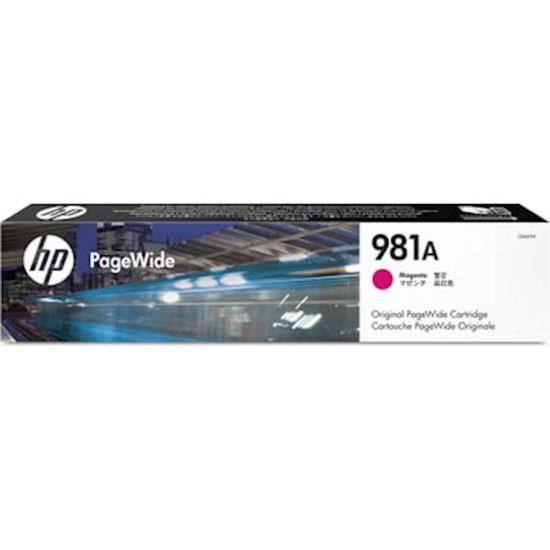 Slika ČRNILO HP MAGENTA 981A PAGEWIDE ZA COLOR 556 / MFP 586 ZA 6.000 STRANI