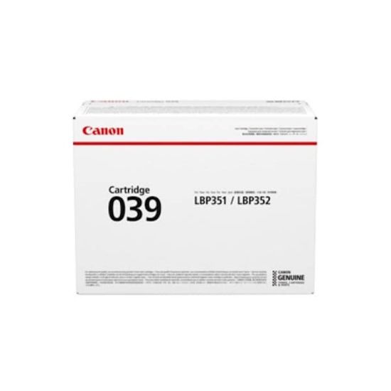 Slika TONER CANON CRG-039 ČRN ZA LBP352x / LBP351x ZA 11.000 STRANI
